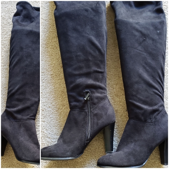 GUC Faux Suede Leather boots - Picture 3 of 8